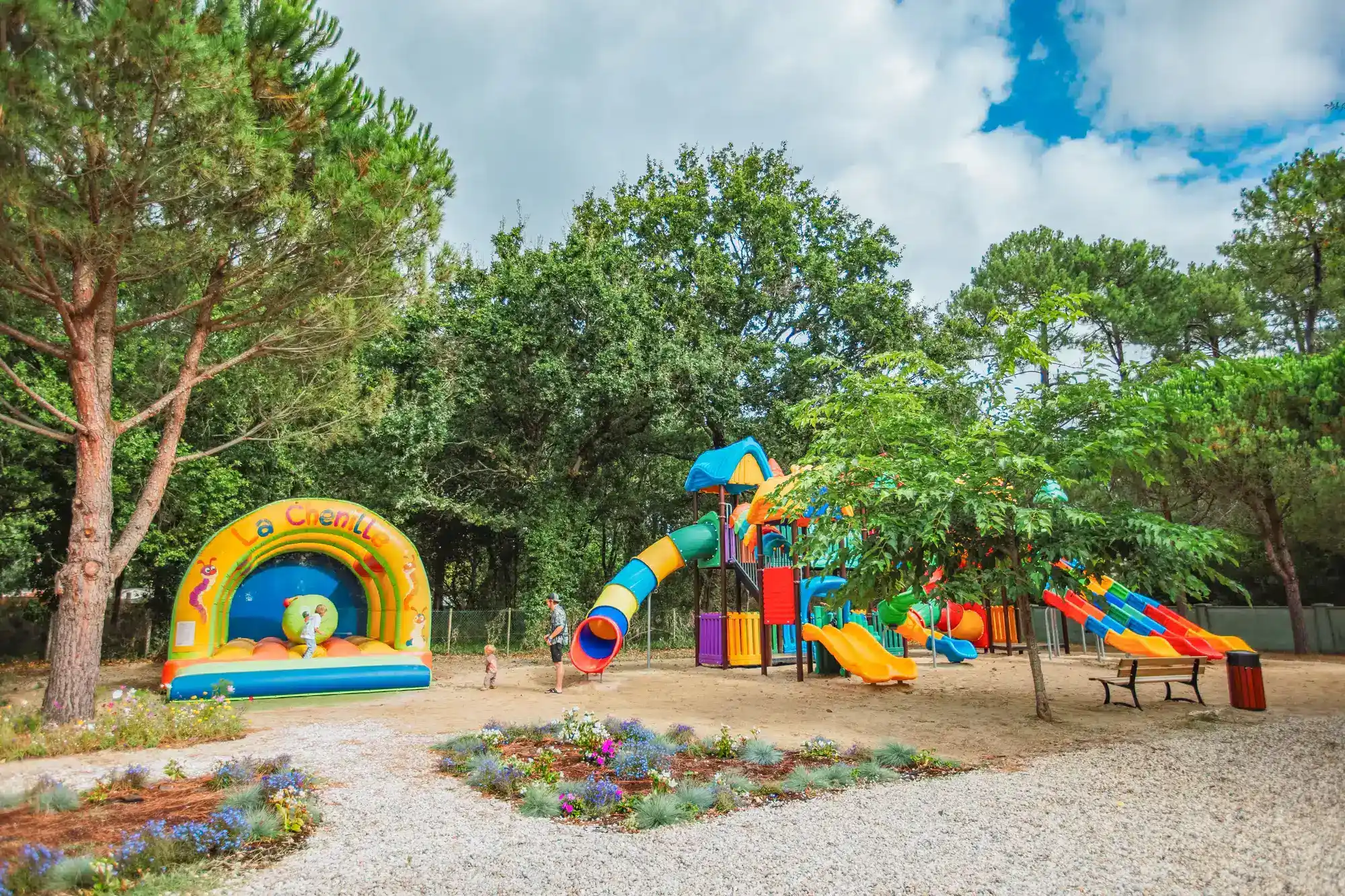 parc enfants camping soulac