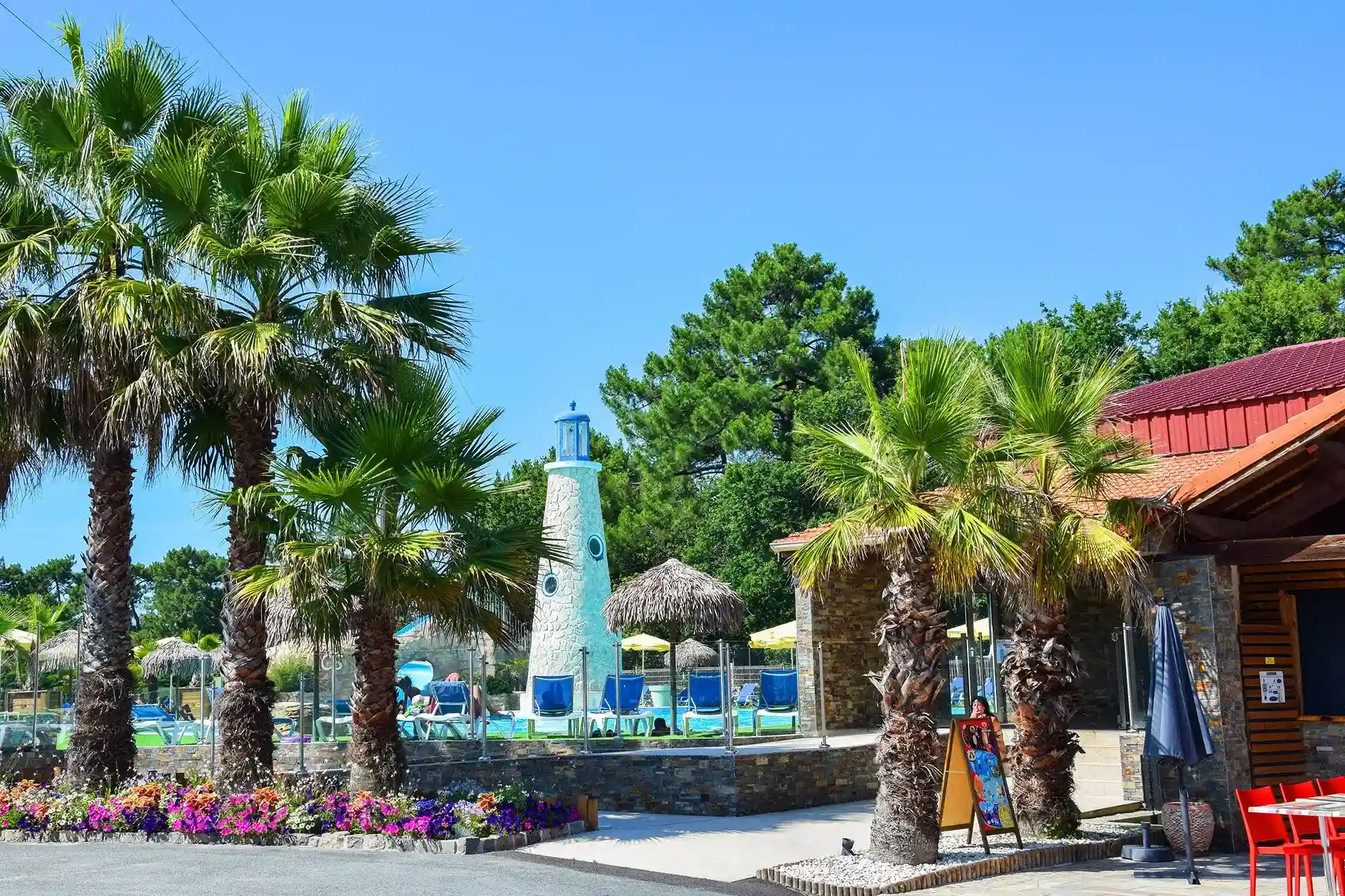 piscine chauffee camping