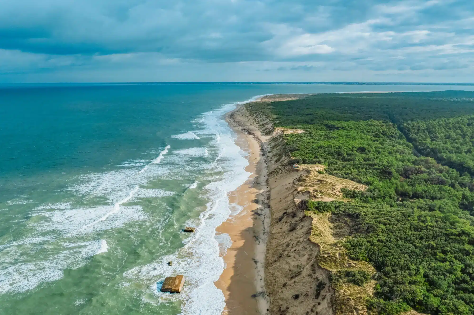 plages cote gironde