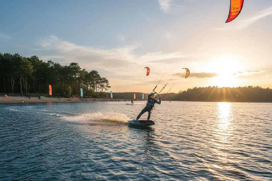 Kitesurf à Lacanau
